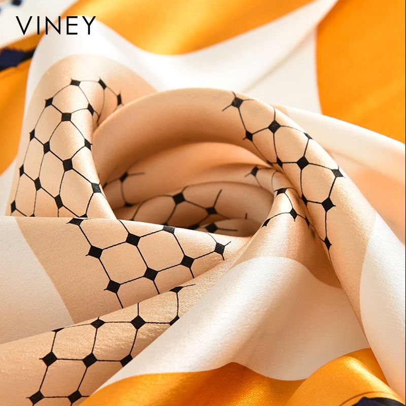 Viney - ผ้าไหมหม่อนไหม 100% ผ้าไหมผ้าพันคอ