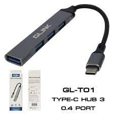 Glink  GL-029C  USB-C to USB ตัวเพิ่มช่อง USB HUB 4 Port 3.0/2.0