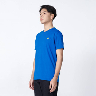 PERFORMANCE BLUE CUSTOM FIT CREW NECK T-SHIRT เสื้อยืดคอกลมสีน้ำเงินทรงคัสตอมฟิต