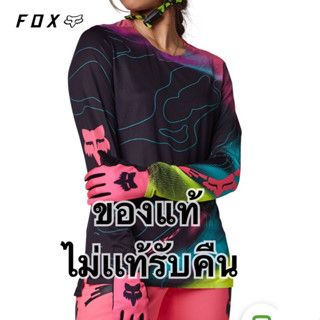 ของแท้พร้อมส่งไม่เเท้รับคืน เสื้อFoxรุ่นFlexair Lunar LS MTB Jersey สำหรับคุณผู้หญิง