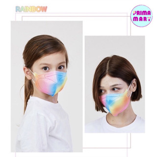 Eorinsum Edge Color Mask 2D🌈Rainbow Masks แมสสายรุ้ง ป้องกันไวรัส 99.99% 🇰🇷 Made In Korea