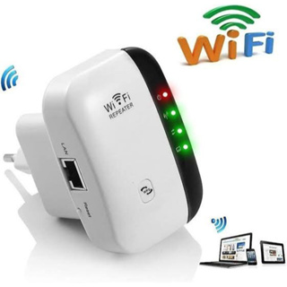 ใหม่ ตัวขยายสัญญาณไวไฟ WiFi Repeater 300Mbps พกพาสะดวก ติดตั้งง่าย แค่เสียบปลั๊ก