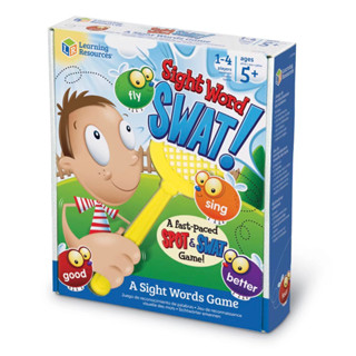 Learning Resources Sight Word Swat a Sight Game,Includes 110 double-sided Sight-Word flies ,Ages 5 and up