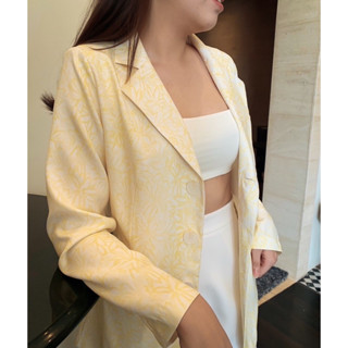 Daisy blazer เสื้อคลุมลายดอกไม้