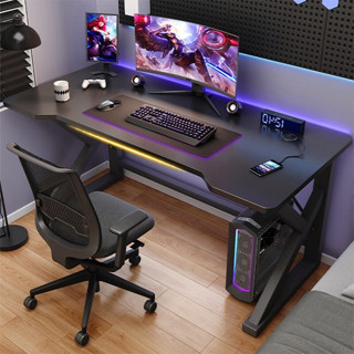 โต๊ะคอมเกมมิ่ง ขนาด120x60Cm. โต๊ะคอมพิวเตอร์ รับน้ำหนักได้เยอะ Gaming Desk Nananatural