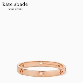 KATE SPADE NEW YORK SPOT THE SPADE STUDDED HINGED BANGLE O0RU2754 กำไลข้อมือ