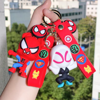 พวงกุญแจ ฮีโร่ อเวนเจอร์ส HERO The Avengers Spiderman