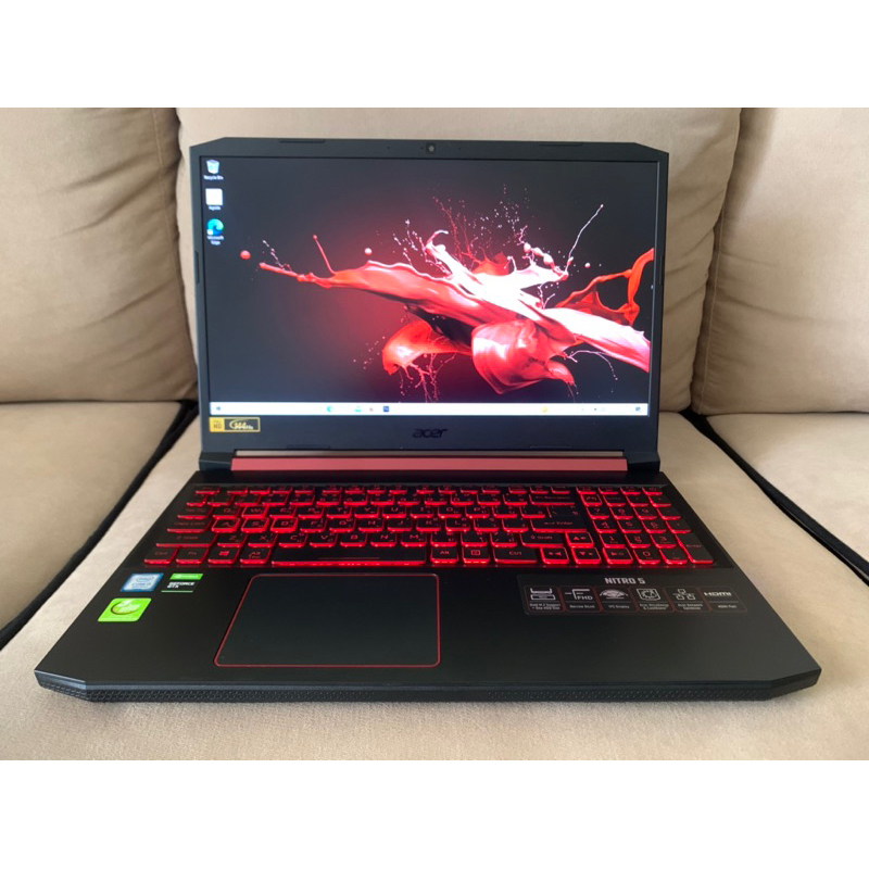 โน๊ตบุ๊คเกมมิ่งมือสอง Acer Nitro i5 gen9