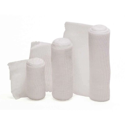 Gauze ผ้าก๊อซ พันแผล ก๊อซม้วน ผ้าพันแผล ยาว 6 หลา จำนวน 1 ม้วน ขนาด 2 นิ้ว 04803 / 3 นิ้ว 05111 / 4 