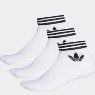 ถุงเท้า Adidas ORIGINALS ถุงเท้าหุ้มข้อ Trefoil (1 คู่)