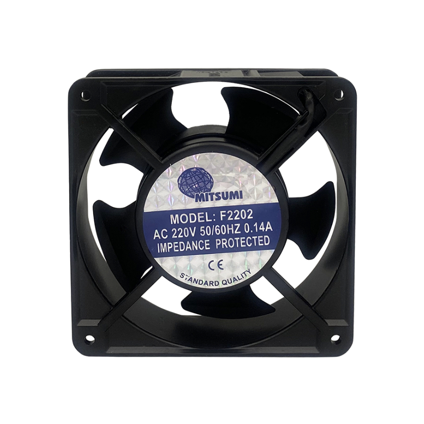 พัดลมตู้เชื่อม 4.5 นิ้ว 220V รุ่น F2202