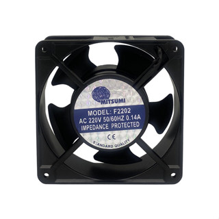 MITSUMI พัดลมตู้เชื่อม 4.5 นิ้ว 220V รุ่น F2202