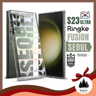 🇹🇭แท้พร้อมส่ง เคสใส เคสกันกระแทก Ringke Fusion Design 01. Seoul Sumsung Galaxy S23 Ultra / S23 Ultra 5G