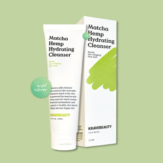 🍀 KRAVE BEAUTY : matcha hydrating cleanser 120ml