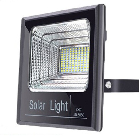 LED โคมไฟสปอร์ตไลท์ ไฟโซล่าเซลล์ Solar Spot Light *แสงขาว*10w 25w 40w 60w 100w 200w แสงขาว Day Light โคมไฟ 200w