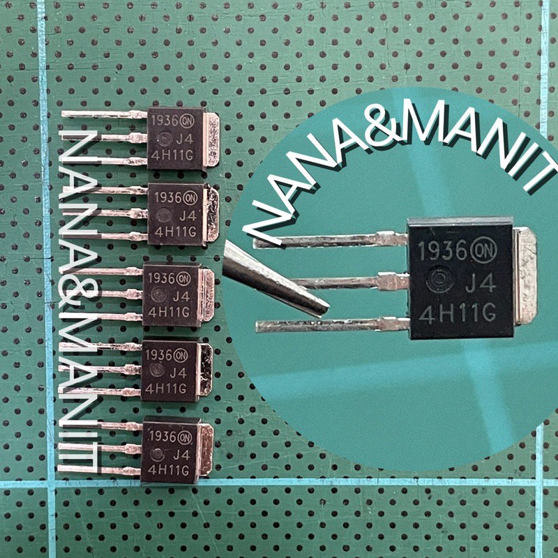 D44H11G TR. NPN 8A 80V แพ็คละ 5 ตัว พร้อมส่งจากไทย🇹🇭