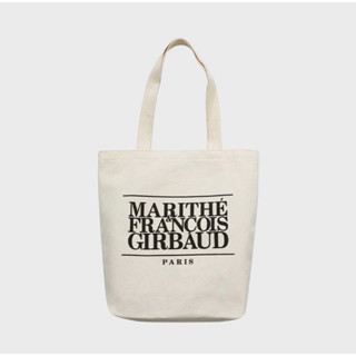 [Pre order] กระเป๋าผ้า 🇰🇷 MARITHE FRANCOIS GIRBAUD W CLASSIC LOGO ECO BAG