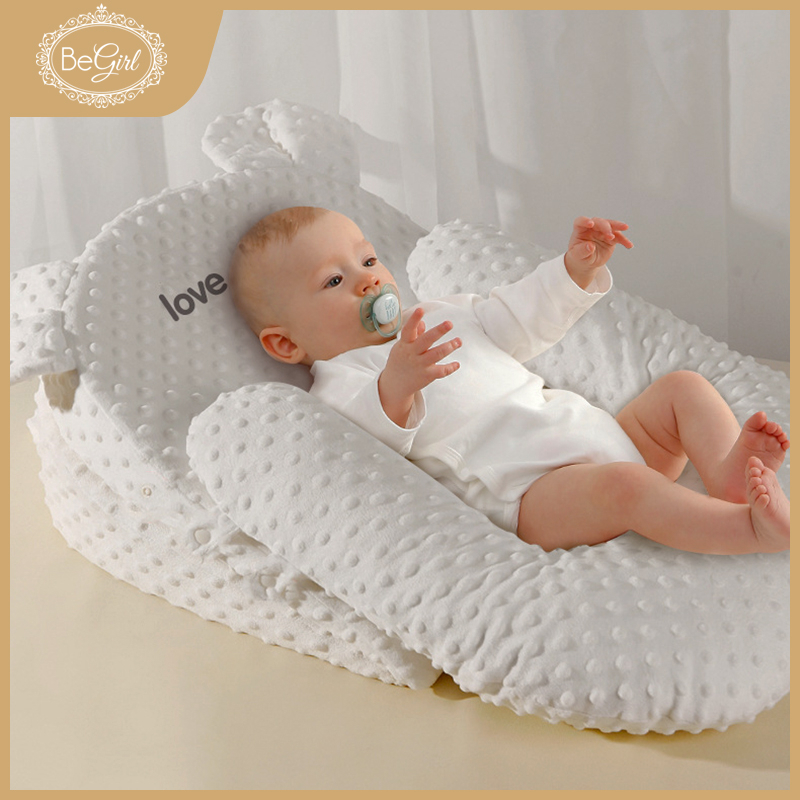 【Begirl】พร้อมสต็อก หมอนรองให้นมเด็กทารก ป้องกันกรดไหลย้อน Anti-spit Pillow for Newborn