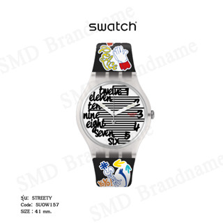 SWATCH นาฬิกาข้อมือ รุ่น STREETY Code: SUOW157