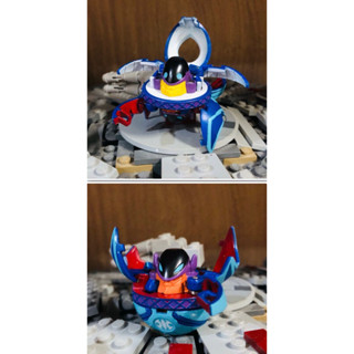 Bakugan Aquos Preyas II Angelo Diablo ( custom painted as accurate color)  #บาคุกัน