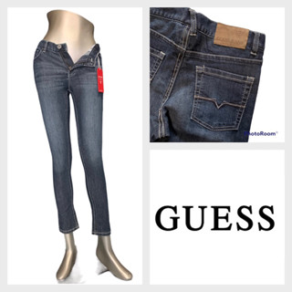 Guess(เกสส์) GS32 กางเกงขายาวผู้หญิง ไซส์เด็ก12 ป้ายหนังสีน้ำตาล