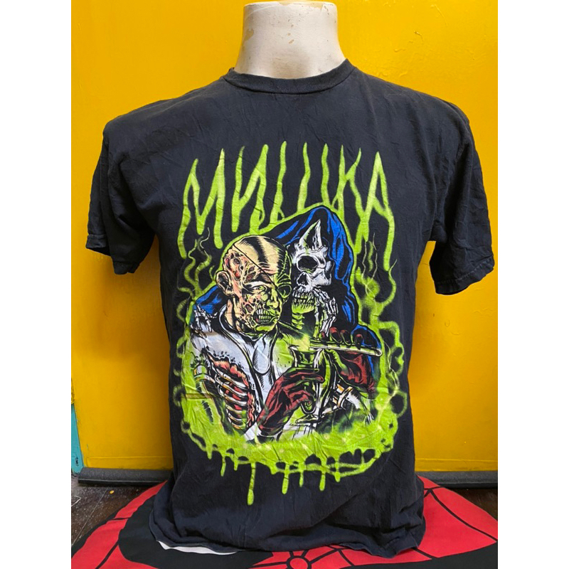 เสื้อแบรนด์ Mnwka ไซร์ M สวยๆ ของแท้มือสอง