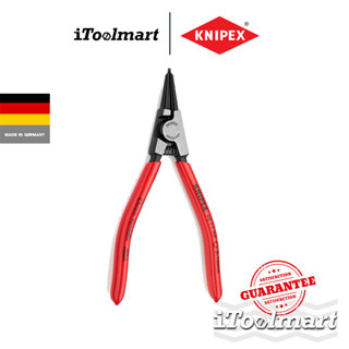 KNIPEX คีมถ่างแหวนปากตรง 46 11 A0 SB ด้ามพลาสติก 3-10mm.