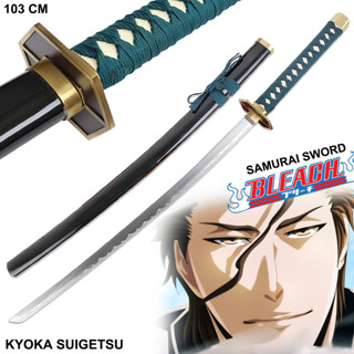 Japan คาตานะฟันวิญญาณ Kyoka Suigetsu เคียวกะซุยเกสึ Bleach บลีช เทพมรณะ Sousuke Bankai ไอเซ็น โซสึเกะ บังไค ดาบ ลับคม