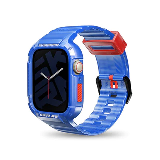 SKINARMA รุ่น Saido เคสและสายสำหรับ Apple Watch Series 4/5/6/7/8/9/SE (44/45 MM)