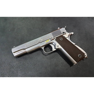 1911A1 WE  Silver , Black  ระบบแก๊สกระป๋อง งาน ใต้หวัน