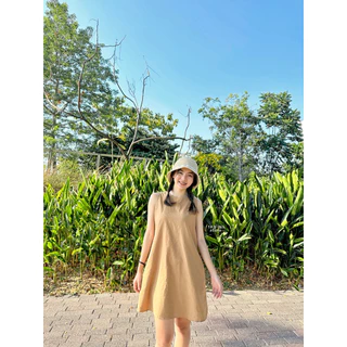 มินิเดรสคอกลม ชุดน่ารักๆ รุ่น La La dress