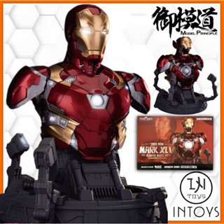 E-MODEL​ - IRON MAN MARK 46 BUST : CAPTAIN AMERICA CIVIL WAR ( PLASTIC MODEL KIT ) [ MORSTORM​ x E-MODEL​ ]​