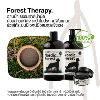 Doggy Potion Nordic Forest แชมพู ครีมนวด สำหรับสุนัข ลดอาการแพ้อาการคัน สูตรป่าบำบัด