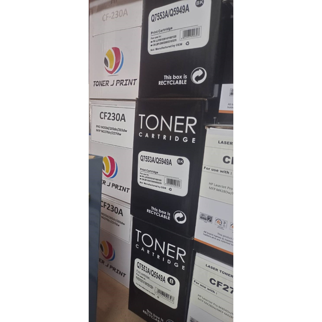 Toner HP Q5949 /Q7553A เทียบเท่า