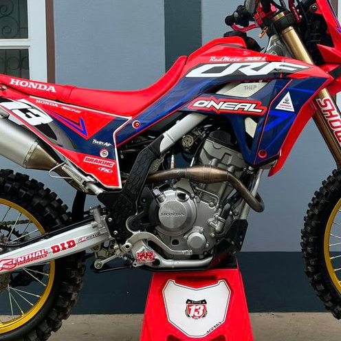 CRF300L และ Rally 300  การ์ดเฟรม ครอบเฟรม ตรงรุ่น กันรอยข้าง ปีปัจจุบัน (250 ใช้ไม่ได้) - รูปที่ 4