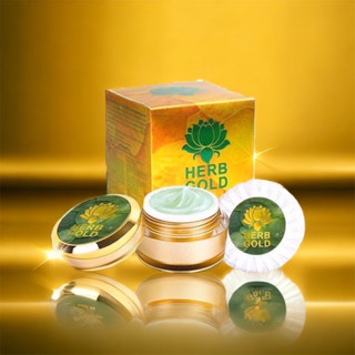 HERB Gold ครีมเฮิร์บโกลด์ ครีมสมุนไพร ช่วยแก้ปัญหา สิว ฝ้า กระ จุดด่างดำ ใบหน้าหมองคล้ำ รูขุมขนไม่กระชับ สิวอักเสบ