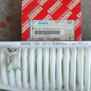 แท้•กรองอากาศ Toyota Alphard 02-08,Estima 00-06 2.4 Acr30 2az [17801-28010] แท้ ญึ่ปุ่น เก่าเก็บ