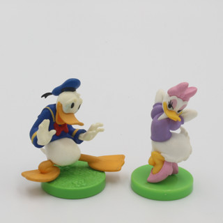 กาชาปอง โมเดลเป็ดดิสนี่ย์ โดนัลดั๊ค (Donald Duck) เดซี่ดั๊ก (Daisy Duck) Furuta Disney