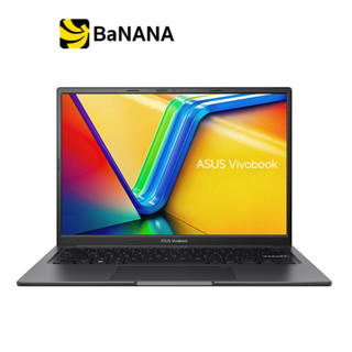 โน๊ตบุ๊คบางเบา Asus Vivobook 14X S3404VA-LY558WS Black by Banana IT