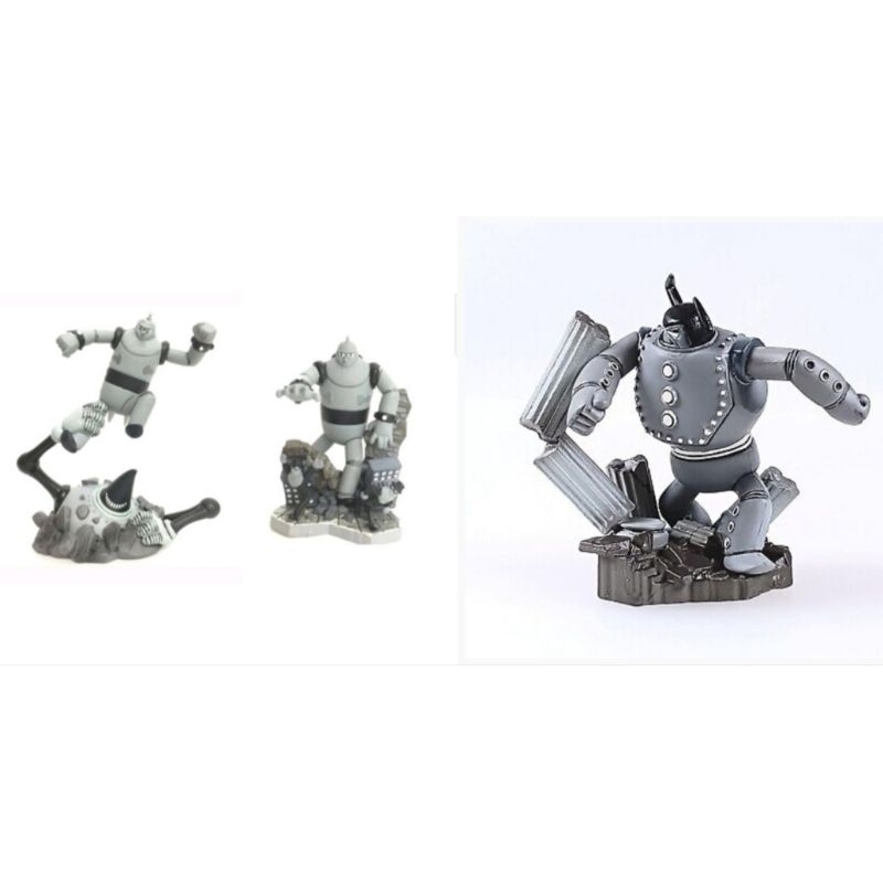 Tetsujin 28 Mini Diorama Figure Gigantor Tetsujin 28 Monotone หุ่นเหล็กหมายเลข 28