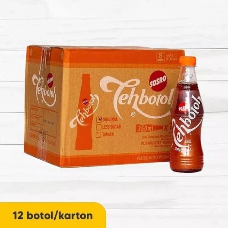 Teh Botol Sosro Indonesia 1 Carton