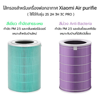 ไส้กรองเครื่องฟอกอากาศ Filter  สำหรับรุ่น Xiaomi Mi Air Purifier 1 / 2 / 2S / Pro /3H