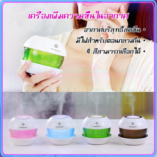 ถูกที่สุด เครื่องพ่นไอน้ำ 150ml เครื่องทำความชื้นนาโน USB