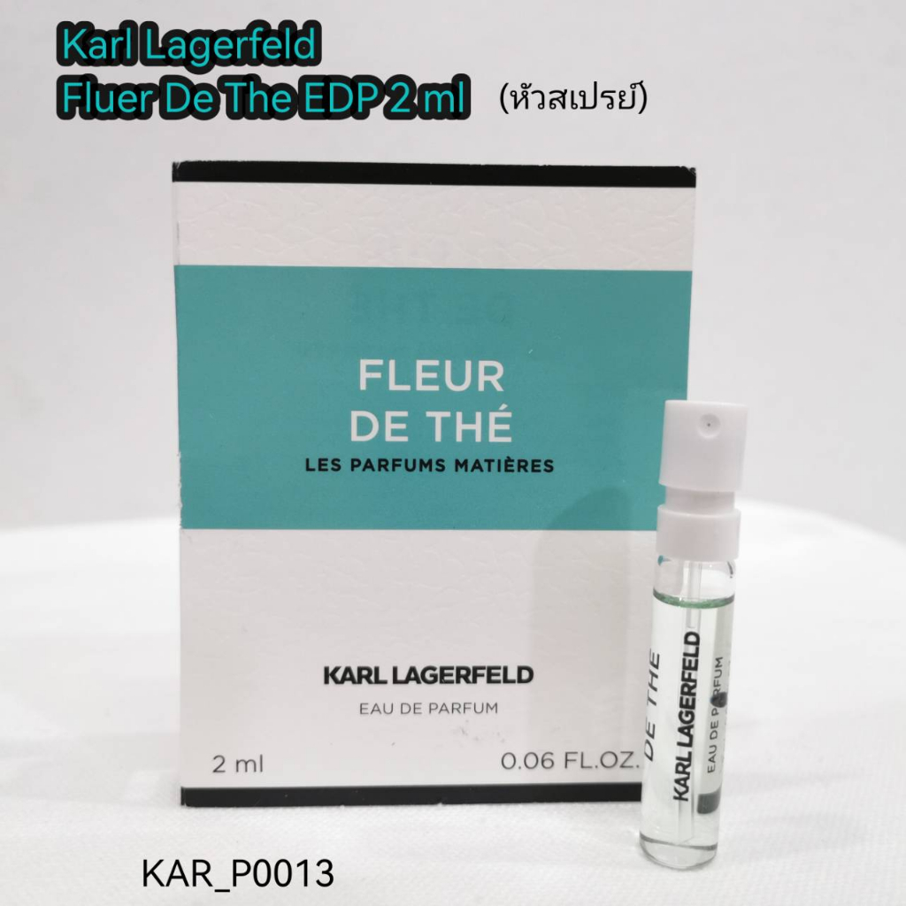 น้ำหอม Karl Lagerfeld Fleur De The EDP 2 ml (หัวสเปรย์)