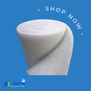 ใยกรองฝุ่นสีขาว Pre Filter Roll G3 ชนิดละเอียด ใยกันไฟลาม กร…