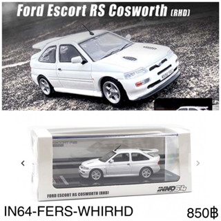 Inno64 Ford Escort RS Cosworth White Car 1:64 Sealed RHD