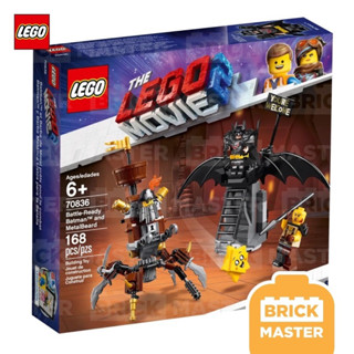 Lego 70836 Battle-Ready Batman and Metal Beard Lego The Movie 2 (ของแท้ พร้อมส่ง) (retired set)