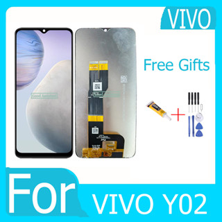งานแท้ LCD vivo y02 งานแท้ จอ  y02 หน้าจอพร้อมทัชสกรีน แถมชุดไขควง