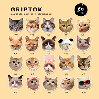 griptok/popsocket พร้อมส่ง ลายน้องแมว