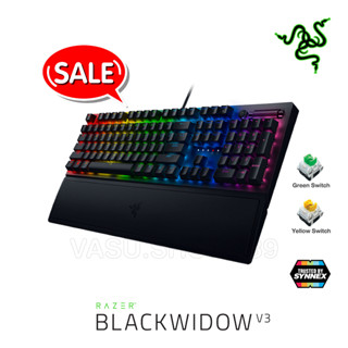 Razer Blackwidow V3 Gaming Keyboard คีย์บอร์ดเล่นเกมส์